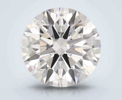 5.32ct F SI1 Rare Carat Ideal Cut Round Lab Grown Diamond