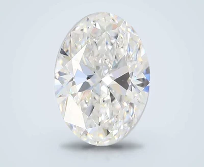 2.20ct D VVS2 Rare Carat Ideal Cut Oval Lab Grown Diamond