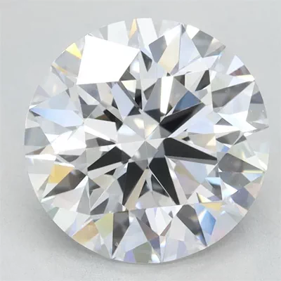 3.02ct D IF Rare Carat Ideal Cut Round Lab Grown Diamond