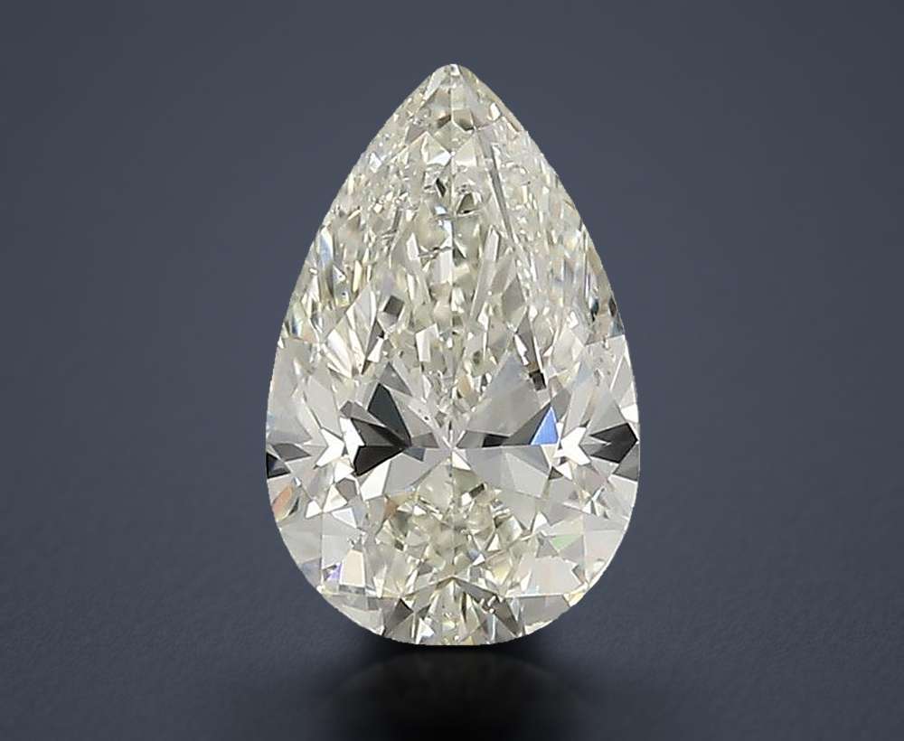 1.55ct J SI2 Rare Carat Ideal Cut Pear Diamond