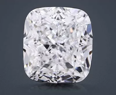 3.02ct E VS1 Rare Carat Ideal Cut Cushion Lab Grown Diamond