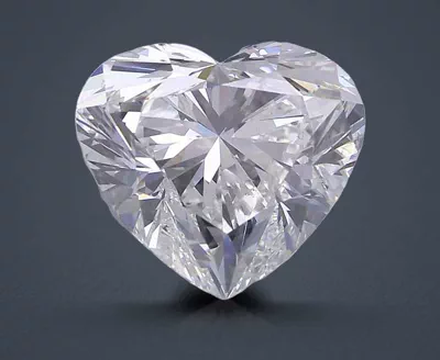 11.87ct F VS2 Rare Carat Ideal Cut Heart Lab Grown Diamond