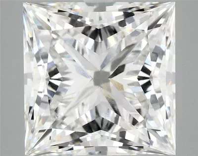8.21ct E VVS2 Rare Carat Ideal Cut Princess Lab Grown Diamond