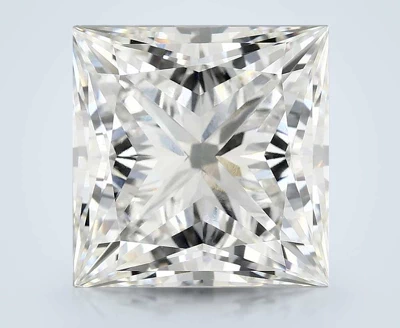 8.21ct E VVS2 Rare Carat Ideal Cut Princess Lab Grown Diamond