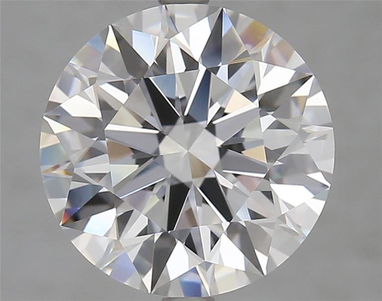 5.03ct D FL Rare Carat Ideal Cut Round Lab Grown Diamond