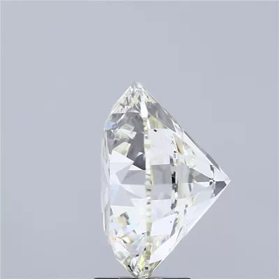 7.03ct J SI1 Rare Carat Ideal Cut Round Diamond