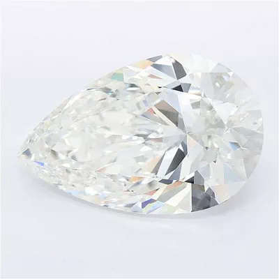 13.05ct G VVS2 Rare Carat Ideal Cut Pear Lab Grown Diamond