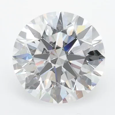 2.76ct D VVS1 Rare Carat Ideal Cut Round Lab Grown Diamond