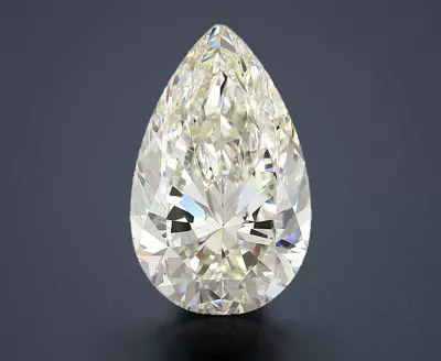 10.21ct I VS1 Rare Carat Ideal Cut Pear Diamond