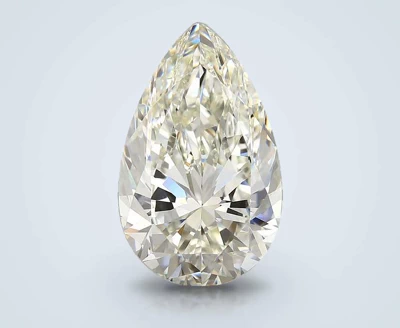 10.21ct I VS1 Rare Carat Ideal Cut Pear Diamond