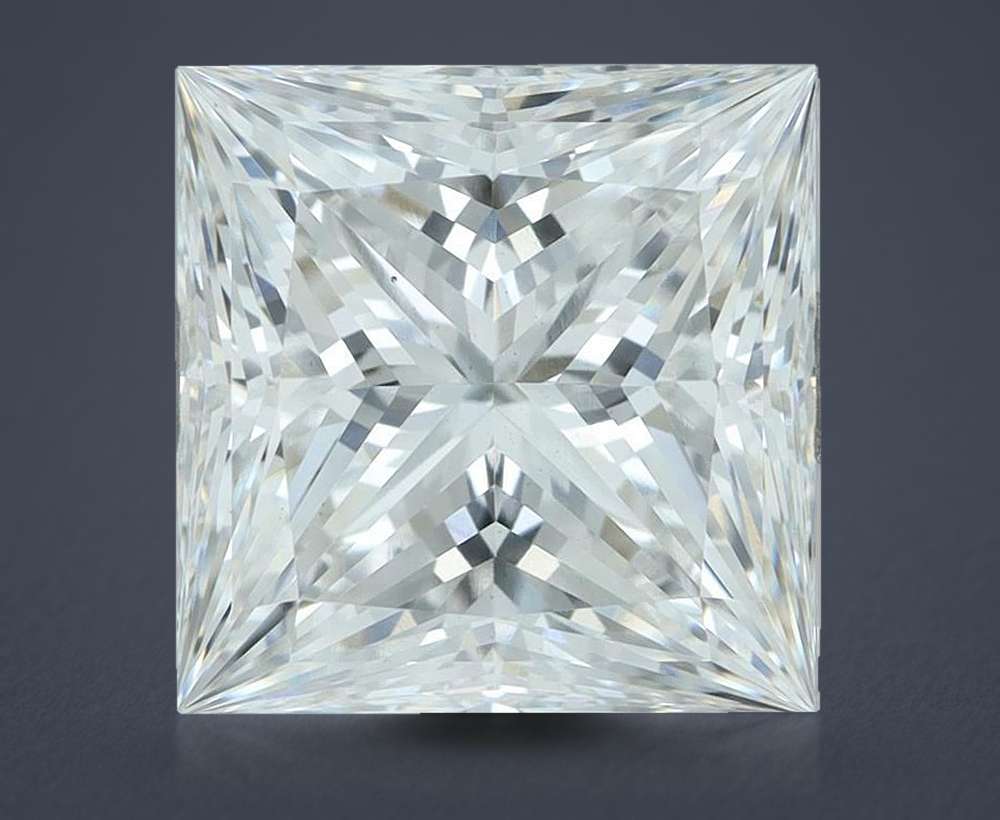 3.56ct E VS1 Rare Carat Ideal Cut Princess Lab Grown Diamond