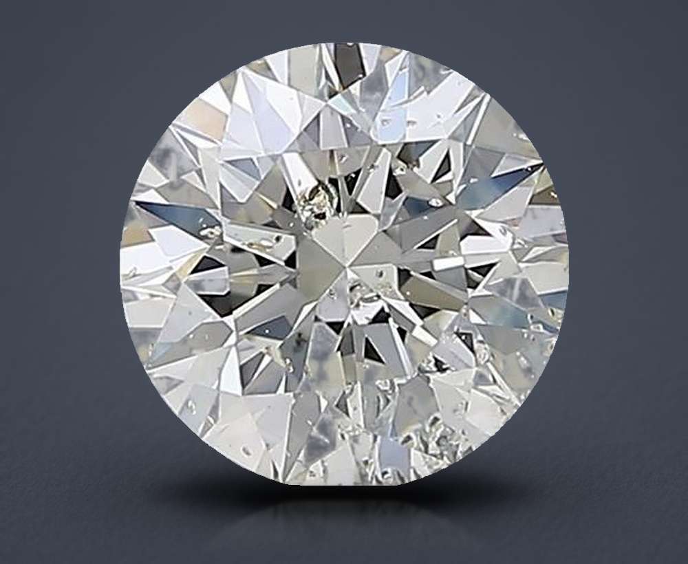 1.24ct I SI2 Rare Carat Ideal Cut Round Diamond