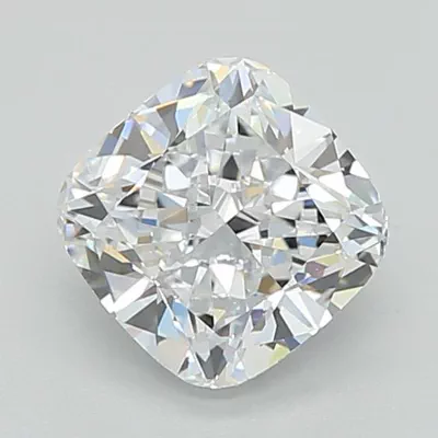 2.06ct D VVS1 Rare Carat Ideal Cut Cushion Lab Grown Diamond
