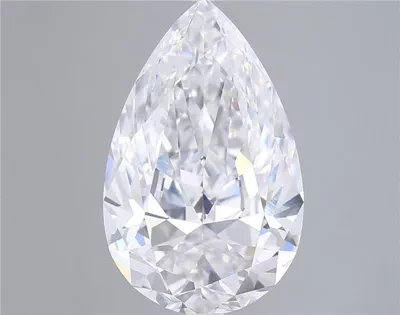 8.02ct D VS1 Rare Carat Ideal Cut Pear Diamond