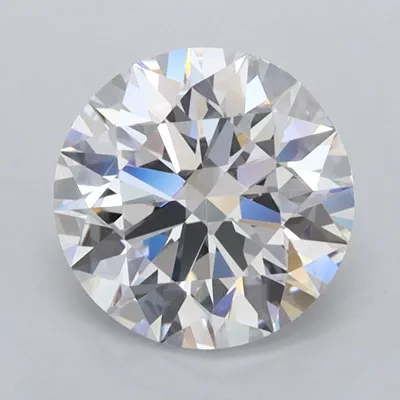 1.82ct D FL Rare Carat Ideal Cut Round Lab Grown Diamond