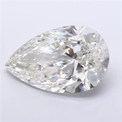 30.14ct H VS1 Rare Carat Ideal Cut Pear Lab Grown Diamond