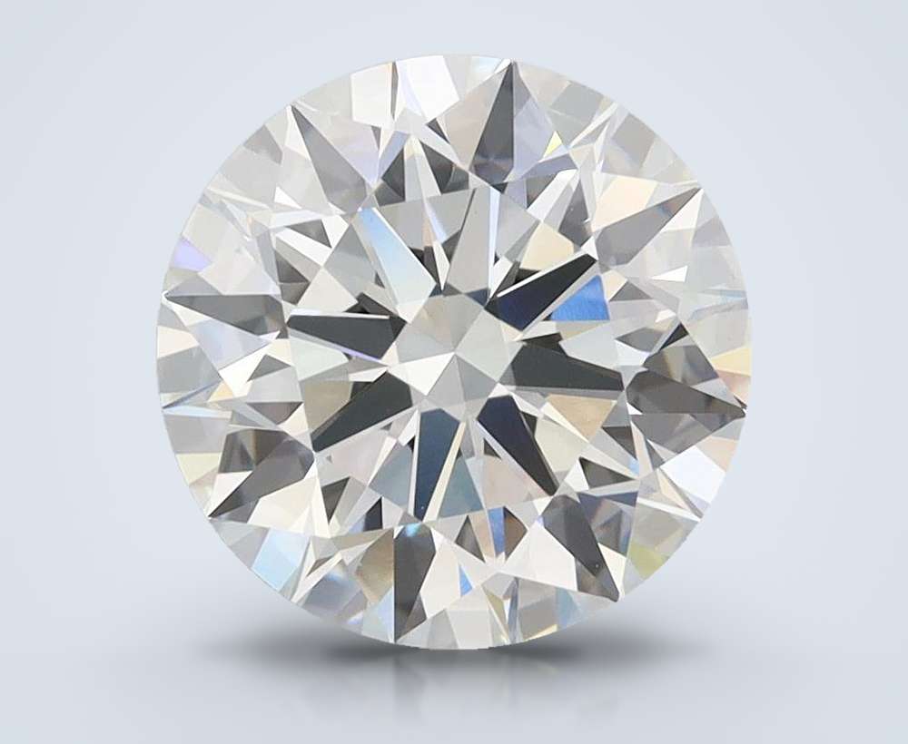 3.03ct F VVS2 Rare Carat Ideal Cut Round Lab Grown Diamond