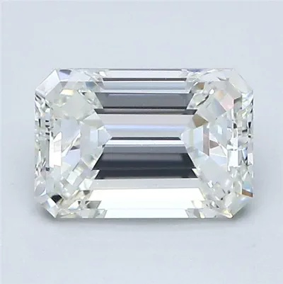 1.52ct I VVS1 Very Good Cut Emerald Diamond