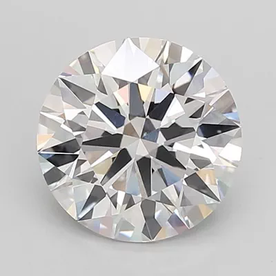 5.24ct F VVS2 Rare Carat Ideal Cut Round Lab Grown Diamond