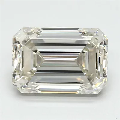 4.61ct H VS1 Rare Carat Ideal Cut Emerald Lab Grown Diamond