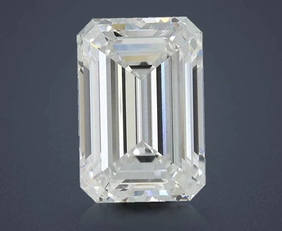 5.03ct E VS2 Rare Carat Ideal Cut Emerald Lab Grown Diamond