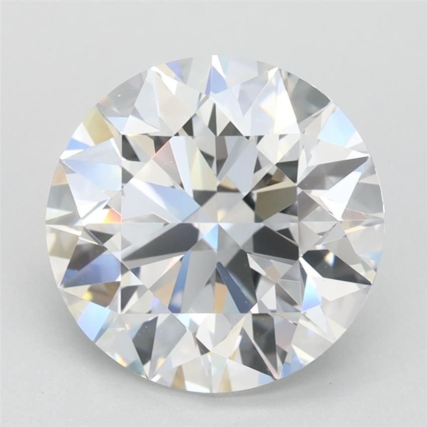 2.86ct D VVS1 Rare Carat Ideal Cut Round Lab Grown Diamond
