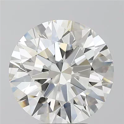 4.55ct J SI1 Rare Carat Ideal Cut Round Diamond