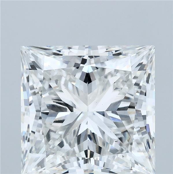 10.02ct F VS1 Rare Carat Ideal Cut Princess Lab Grown Diamond