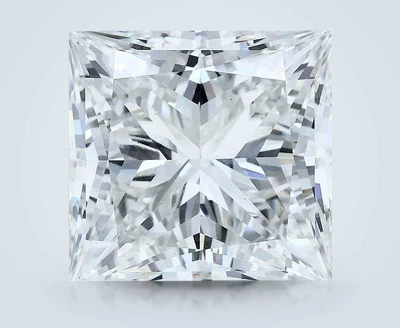 10.02ct F VS1 Rare Carat Ideal Cut Princess Lab Grown Diamond