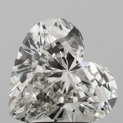 3.07ct H VS2 Rare Carat Ideal Cut Heart Lab Grown Diamond