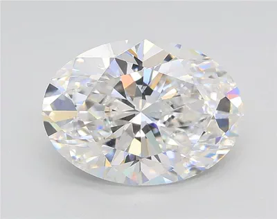 2.90ct E VS1 Rare Carat Ideal Cut Oval Lab Grown Diamond