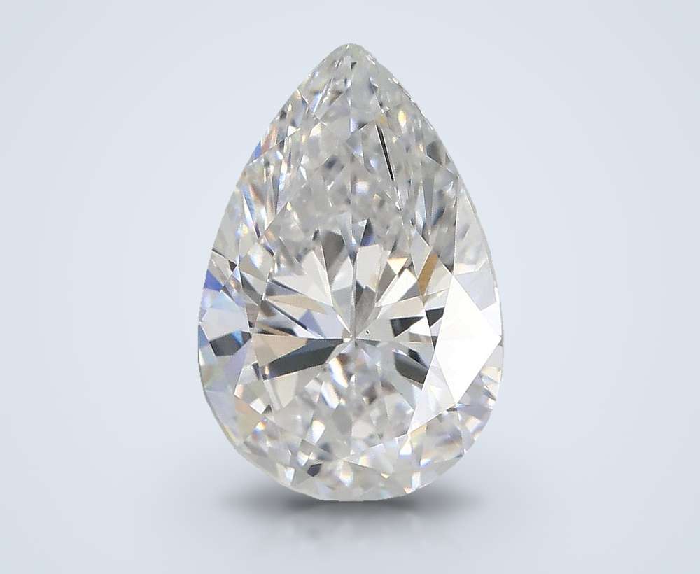 2.01ct E VS1 Rare Carat Ideal Cut Pear Lab Grown Diamond