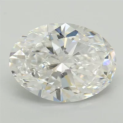 2.08ct D VVS2 Rare Carat Ideal Cut Oval Lab Grown Diamond