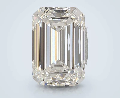 3.06ct E VS1 Rare Carat Ideal Cut Emerald Lab Grown Diamond