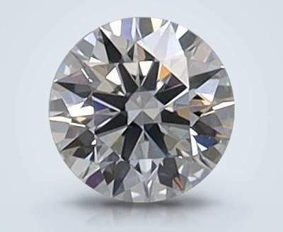 0.19ct D VS1 Rare Carat Ideal Cut Round Diamond