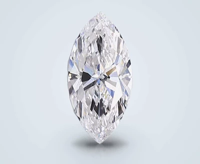 3.01ct E VS2 Rare Carat Ideal Cut Marquise Lab Grown Diamond