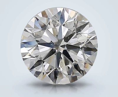 3.00ct G SI2 Ideal Cut Round Diamond