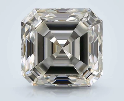 0.69ct J VVS2 Very Good Cut Asscher Diamond