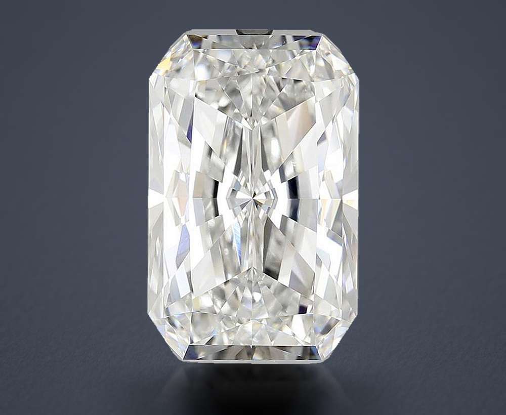 11.69ct F VVS2 Rare Carat Ideal Cut Radiant Lab Grown Diamond