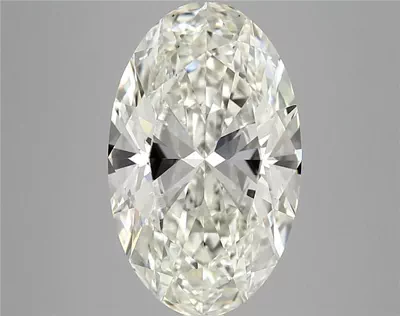 5.04ct I VS2 Rare Carat Ideal Cut Oval Diamond