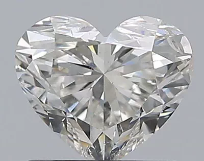 1.01ct G SI2 Rare Carat Ideal Cut Heart Diamond