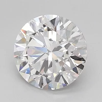 2.04ct D VS1 Rare Carat Ideal Cut Round Lab Grown Diamond