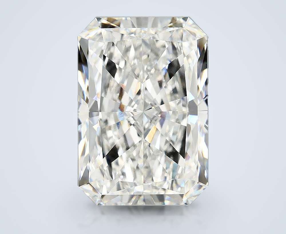 15.50ct F VVS2 Rare Carat Ideal Cut Radiant Lab Grown Diamond