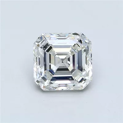 3.01ct I VS1 Rare Carat Ideal Cut Asscher Diamond