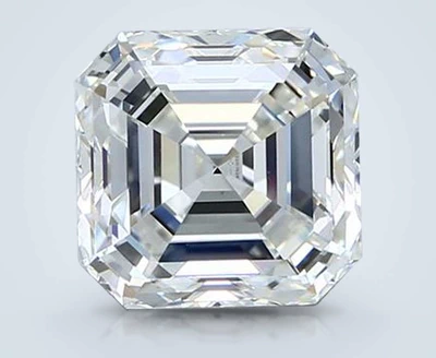 3.01ct I VS1 Rare Carat Ideal Cut Asscher Diamond