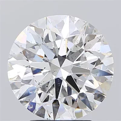 4.09ct F SI2 Excellent Cut Round Diamond