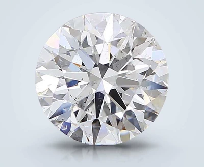 4.09ct F SI2 Excellent Cut Round Diamond