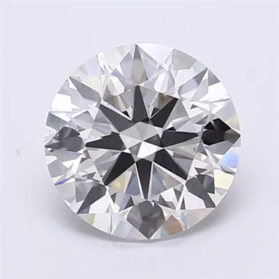 2.55ct F VS2 Rare Carat Ideal Cut Round Lab Grown Diamond