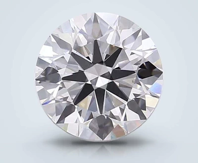 2.55ct F VS2 Rare Carat Ideal Cut Round Lab Grown Diamond