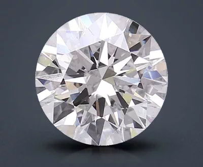 2.70ct H VS2 Excellent Cut Round Lab Grown Diamond